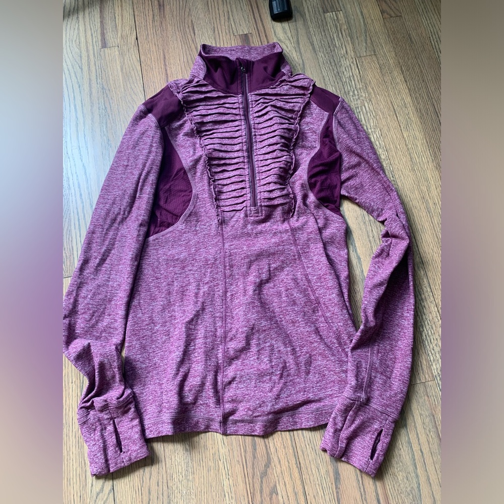Lululemon 1/4 zip 8 sweatshirt